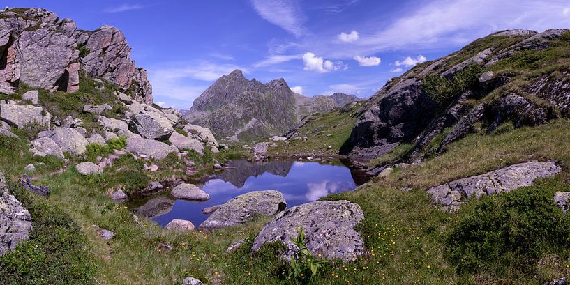 Un lac idyllique dans les Alpes par Detlef Hansmann