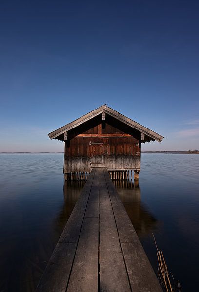 Boathouse on Lake Chiemsee VI by artpictures.de