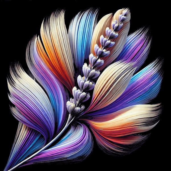 Lavender blossom (fleur de lavande) par Eric Nagel