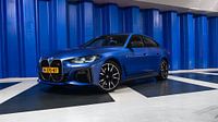 BMW i4 M50 Electric Blue