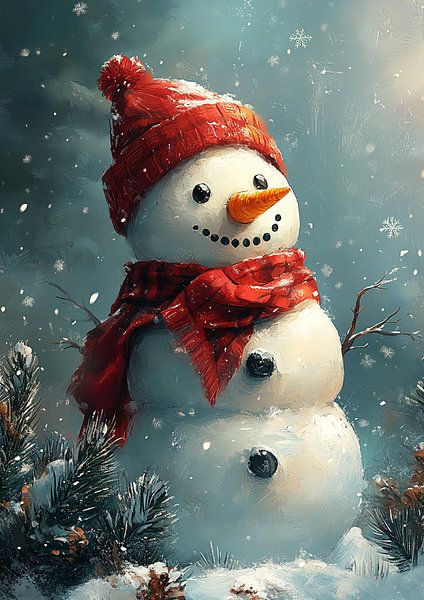 Bonhomme de neige par Lae