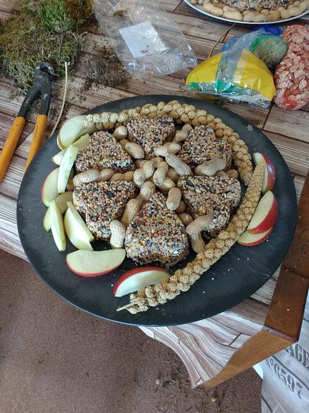 Voeder plank in de maak von Veluws