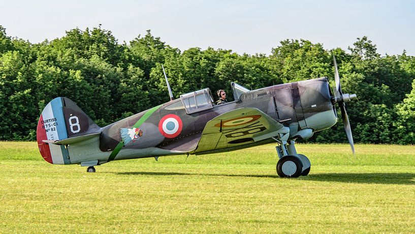 Chasseur Curtiss H75-C1. par Jaap van den Berg