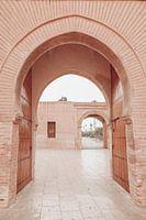 Poort bij Koutoubia Moskee Marrakech