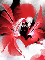 Fantasy Lady Snow and Fire