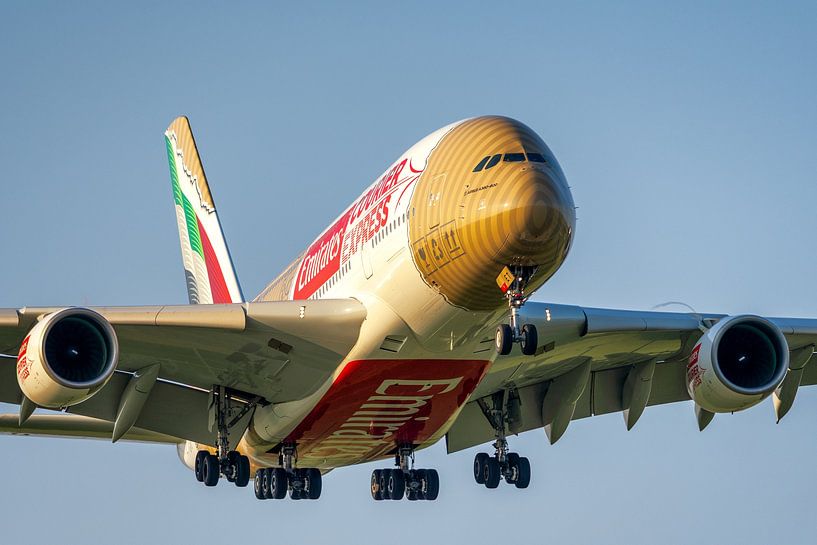Emirates Airbus A380 Courier Express Livery par Arthur Bruinen