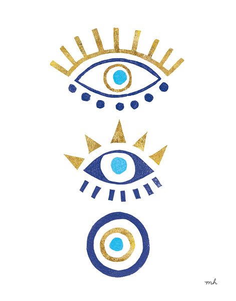 Evil Eye I, Moira Hershey by Wild Apple