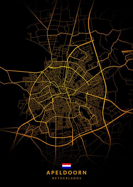 Apeldoorn Stadtplan von Kenda Maruyama