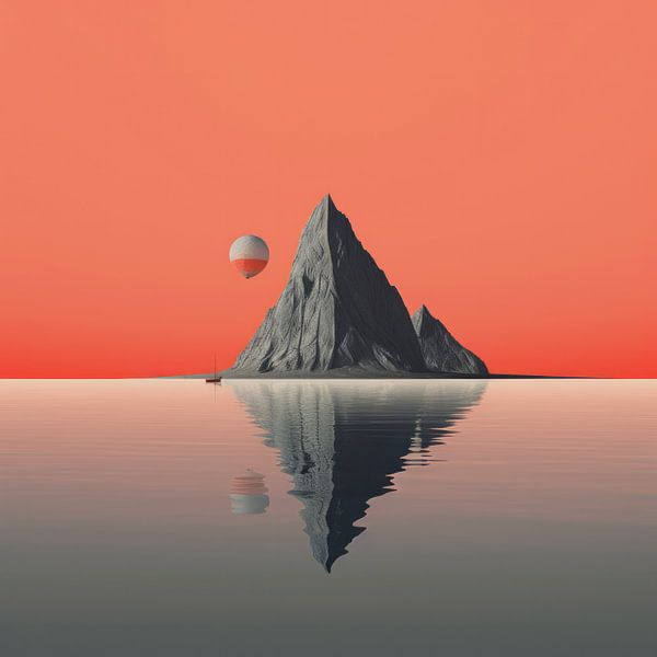 Floating above the Water by ByNoukk