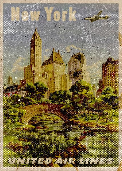 New York United AirLines by Gunawan RB