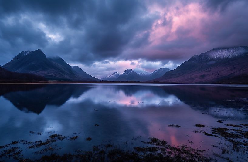 View of the mountains by fernlichtsicht