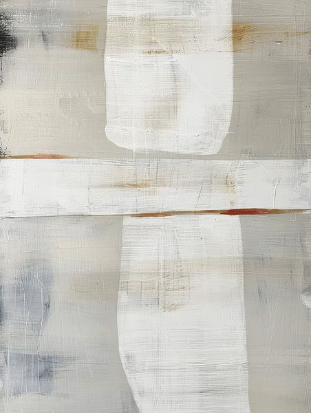 Modern en abstract in Japandi stijl van Japandi Art Studio