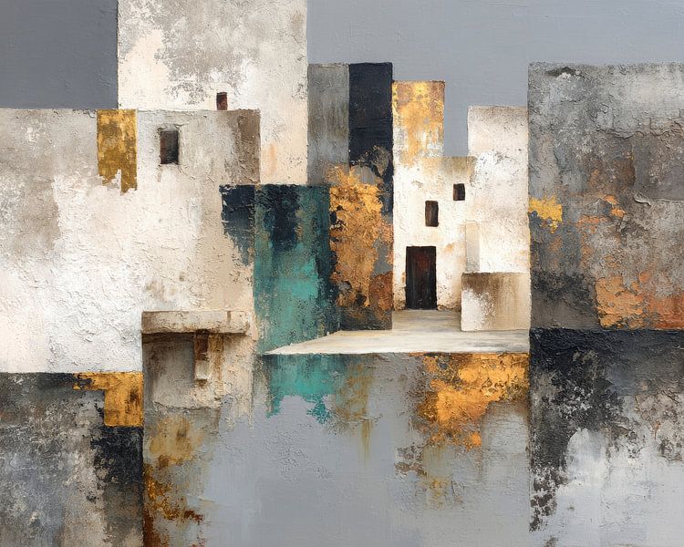 Verlaten Structuren – Abstracte Stadsdroom in Textuur en Licht van But First Framing