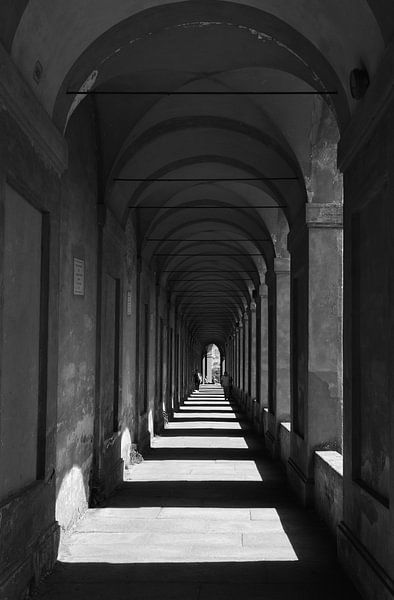 Arches in Bologna by Renzo de Jonge