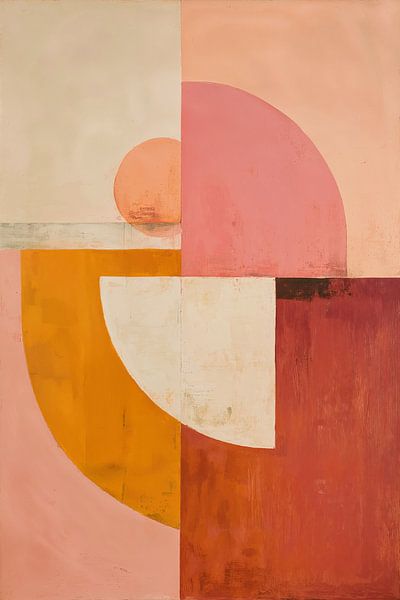 Orange trifft auf Pink Nr. 2 von Studio BB