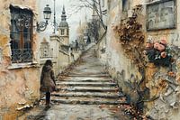 Paris Montmartre – Romantische Stadtlandschaft