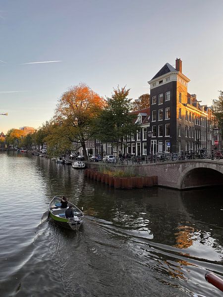 Prinsengracht Amsterdam. von Marianna Pobedimova