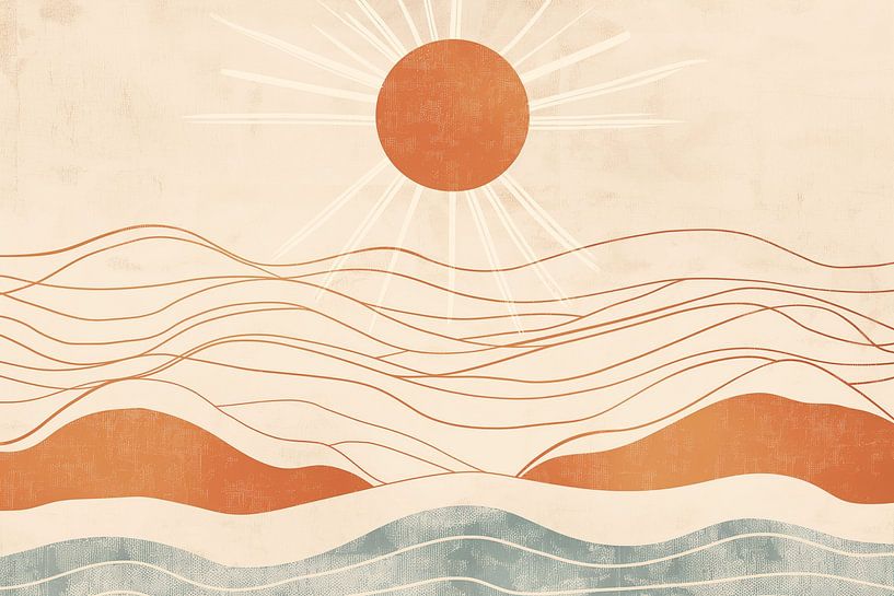 Abstrakte Landschaft von Imagine