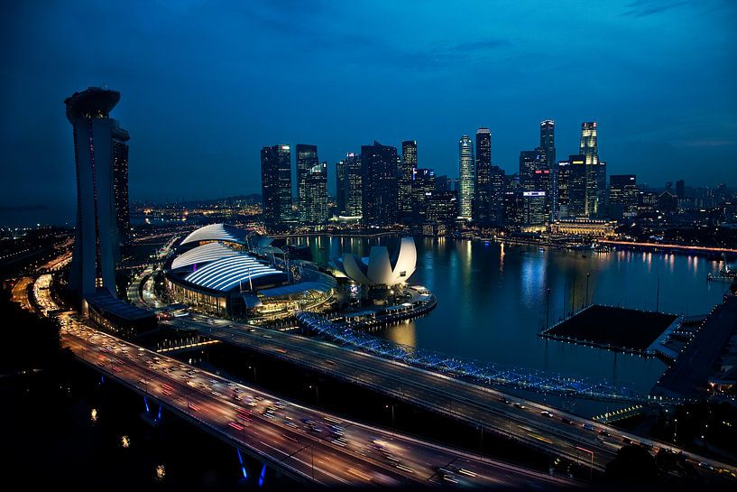 Marina Bay Singapour par Arie Storm