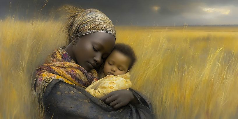 African savannah - security and love by Max Steinwald