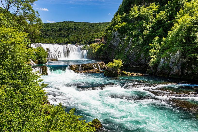 Der Wasserfall Strbacki buk von Ursula Di Chito