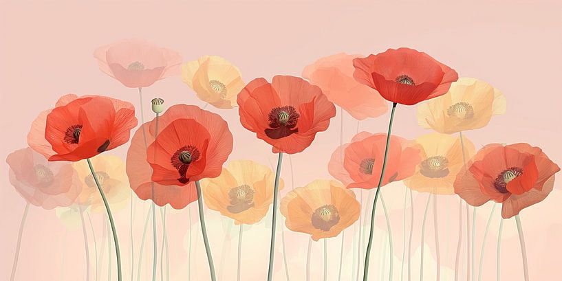Poppies by Bert Nijholt
