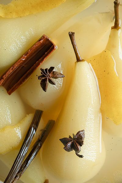 Spicy pears by Emerald Food Photography