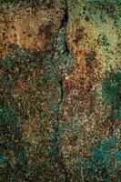 Color Crack - Abstraktes Kunstwerk - Fotodruck