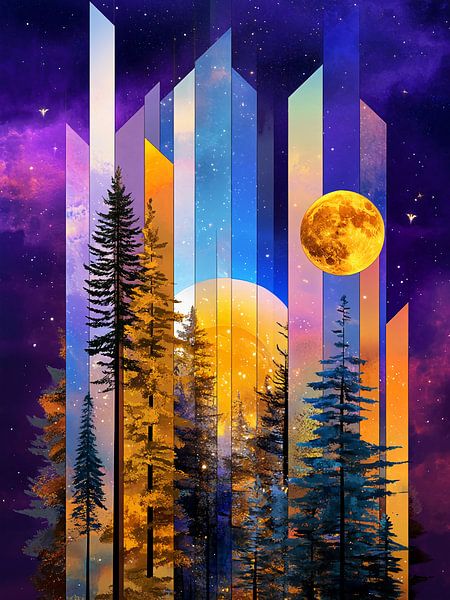 moderner Wald von haroulita