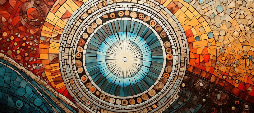 Ligne par Peinture Abstraite