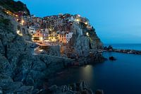 Blue hour Manarola