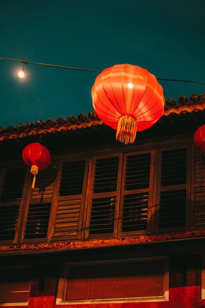 Chinese lanterns in the twilight - Urban cultural experience by NZME Photography