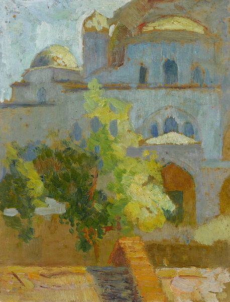 Huseyin Avni Lifij (Turkish, 1886-1927)~Mosque by finemasterpiece