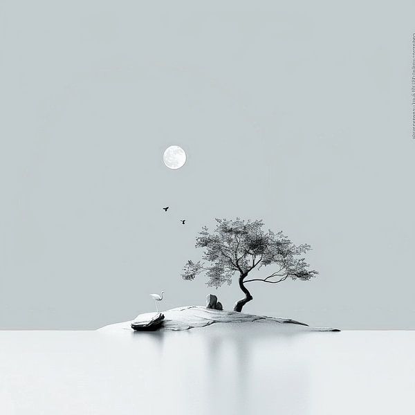 Birds Flying in the Silence by Karina Brouwer