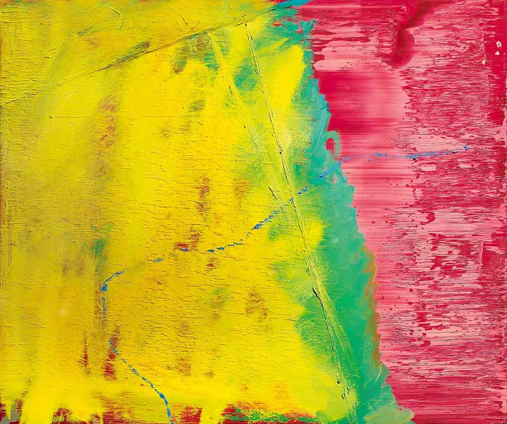 Rose et jaune par David Potter