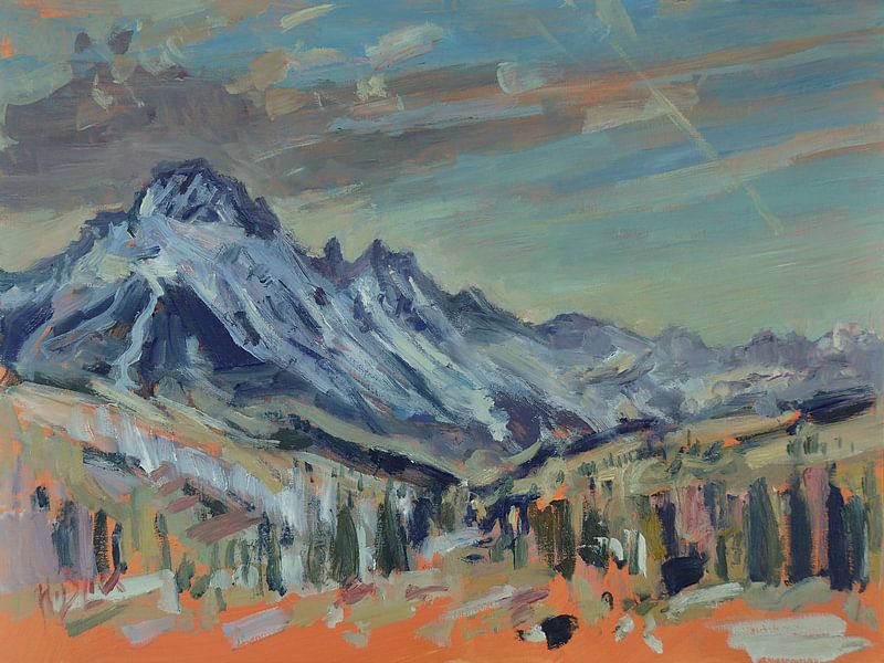 Die Berge Alaskas von Nop Briex