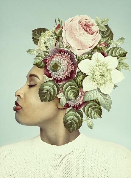 La Coiffure Florale – part deux van Marja van den Hurk