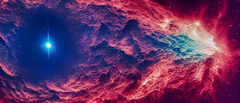 Explosion of the Earth,Illustration by Animaflora PicsStock