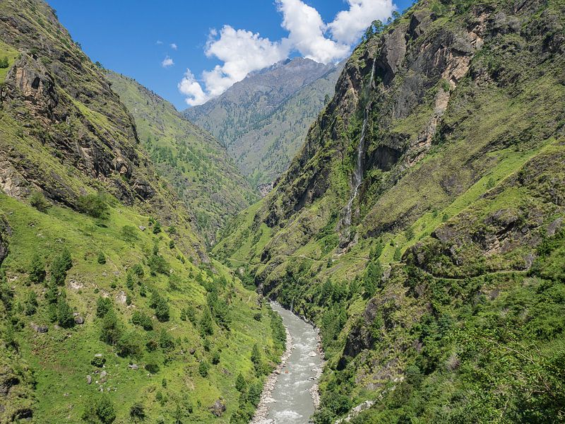 Amazing view in the himalaya par Petra Simons