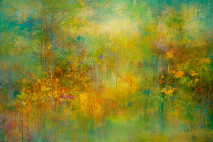 Abstracte Kunst met Kleur en Rust van Joriali Abstract