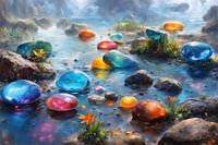 Le lac silencieux des pensées