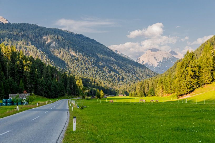 Magnifique panorama alpin au Tyrol par Oliver Hlavaty