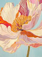 Pastell Moderne Blume