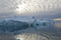 Navigation dans les fjords de glace, Groenland