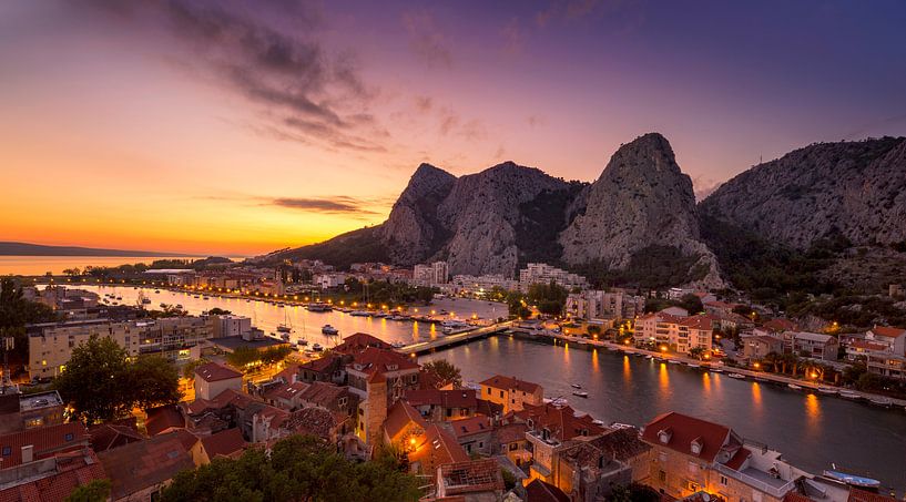 Omiš, Kroatien von Adelheid Smitt