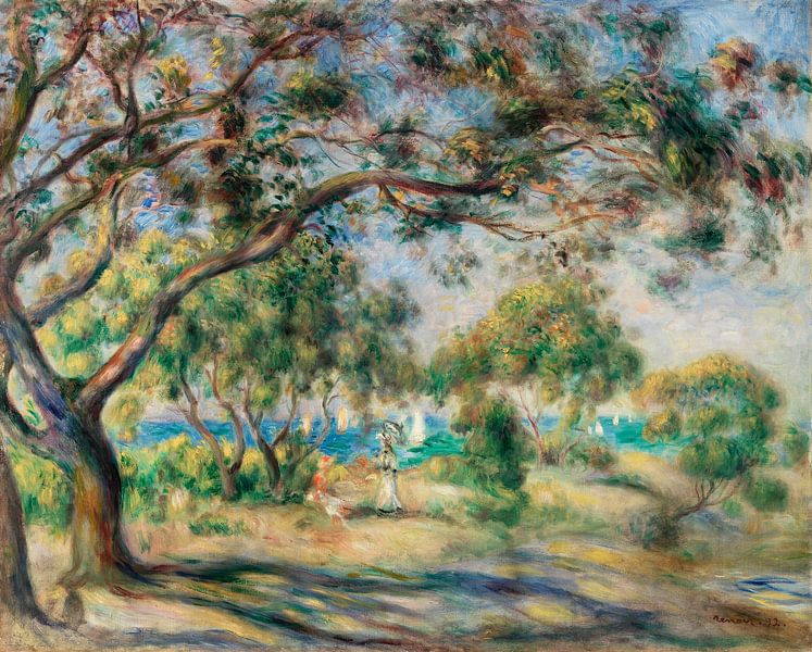Bois de la Chaise (Landscape), Pierre-Auguste Renoir (1892) by Atelier Liesjes