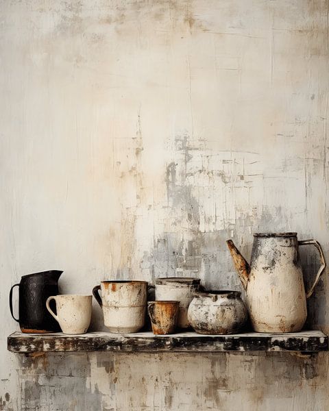 Nature morte dans le style japonais et wabi-sabi. par Carla Van Iersel