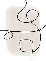 Modern Abstract Art - Lines 1