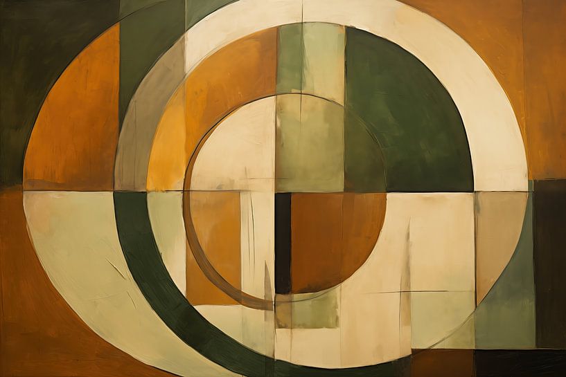 Abstrakter Kreis von Bert Nijholt