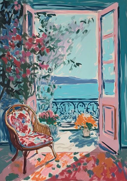 Matisse inspireert het Middellandse Zeegebied van Niklas Maximilian